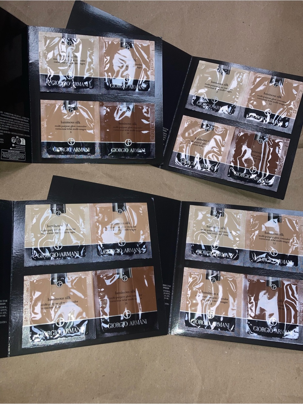 Giorgio Armani luminous silk multi purpose glow concealer samples